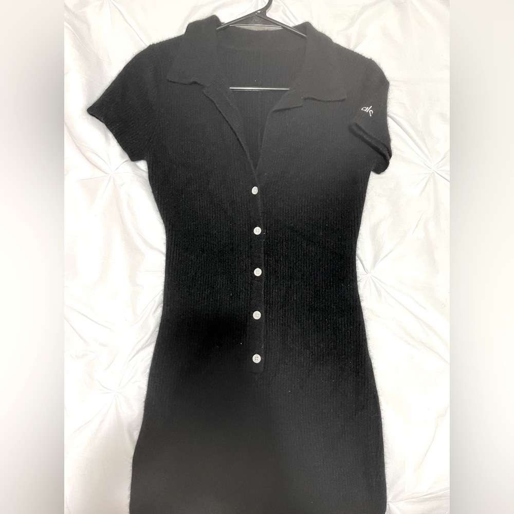 Black Alo jumpsuit, cashmere/wool blend